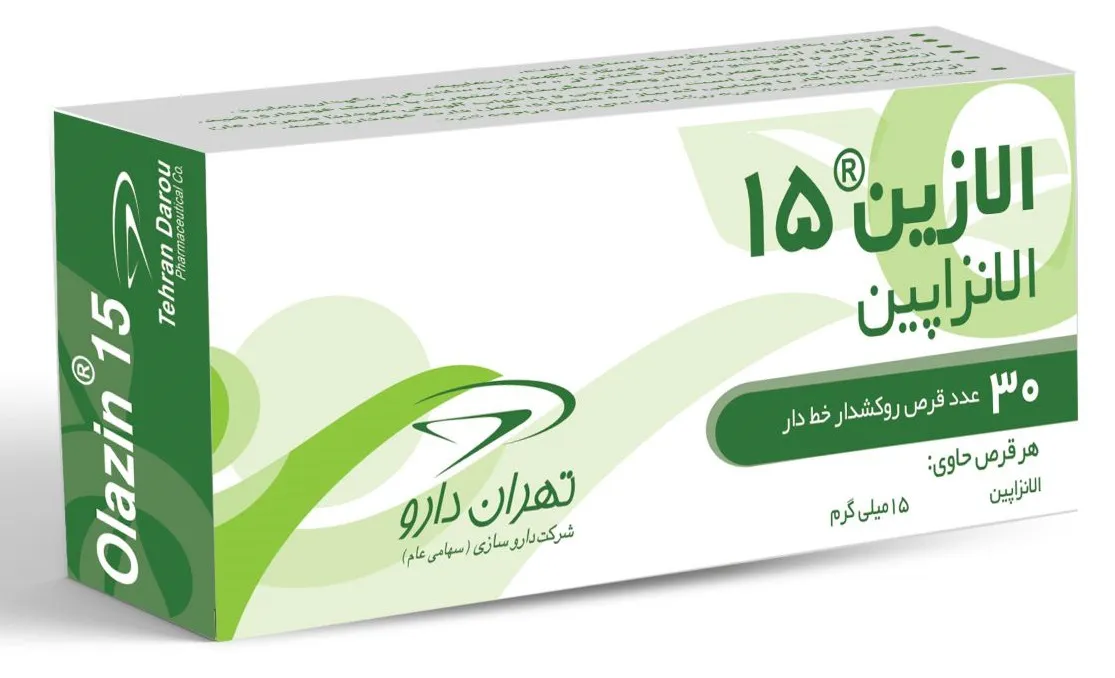 تصویر OLAZIN 15MG TAB