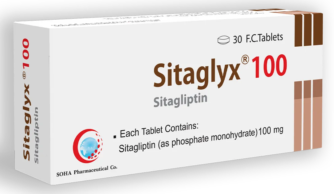 تصویر SITAGLYX 100 MG Tablet-SYTAGLYX