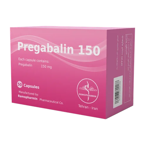 تصویر PREGABALIN RAMIN 150MG CAP