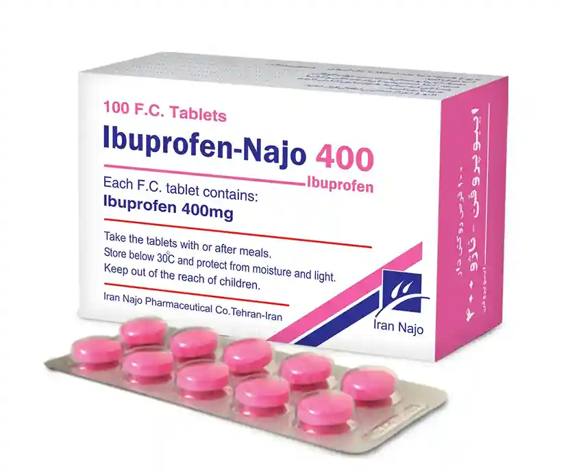تصویر IBUPROFEN-NAJO 400MG TAB