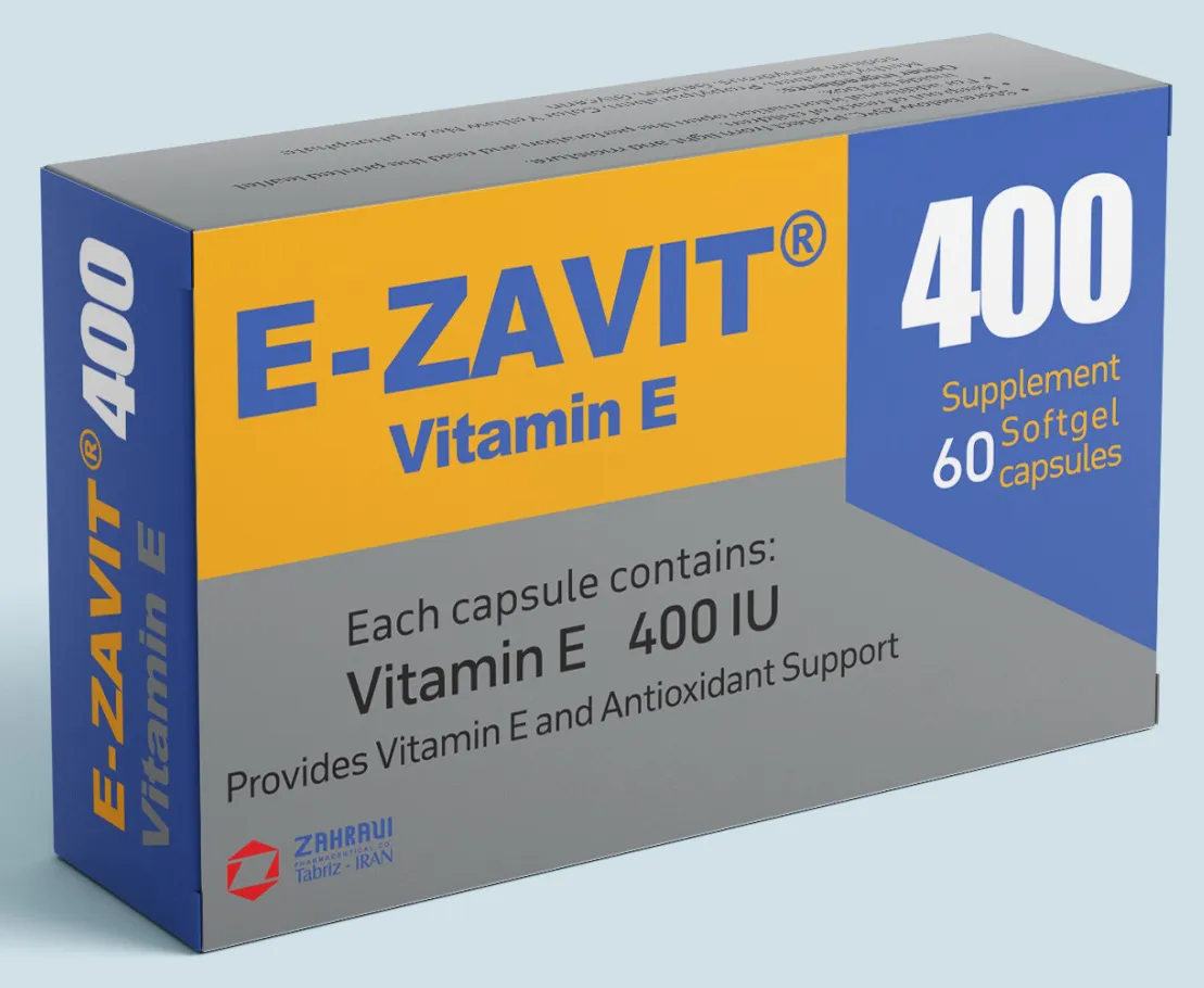 سافت ژل ای-زاویت(ای زاویت) 400واحد