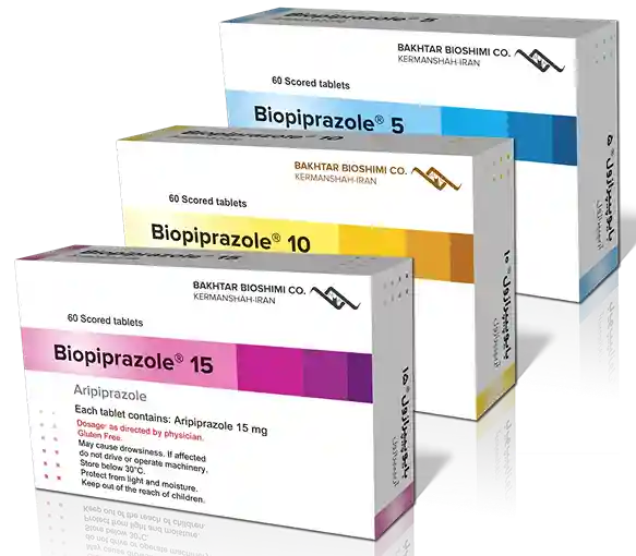 تصویر BIOPIPRAZOLE 15MG TAB