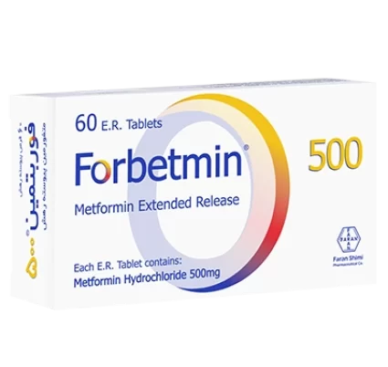 قرص آهسته رهش فوبتمین 500 میلی گرم