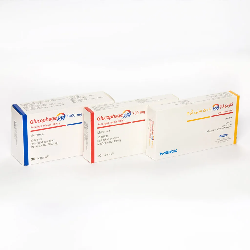 تصویر GLUCOPHAGE XR 500MG Tablet