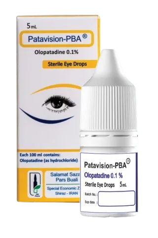 قطره چشمی پاتاویژن-پی بی ای 0.1% 5 میلی لیتر