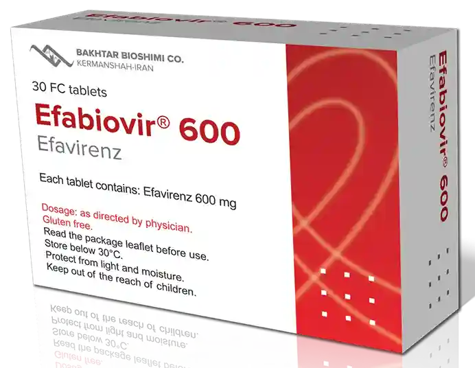 قرص افابایوویر 600 میلی گرم