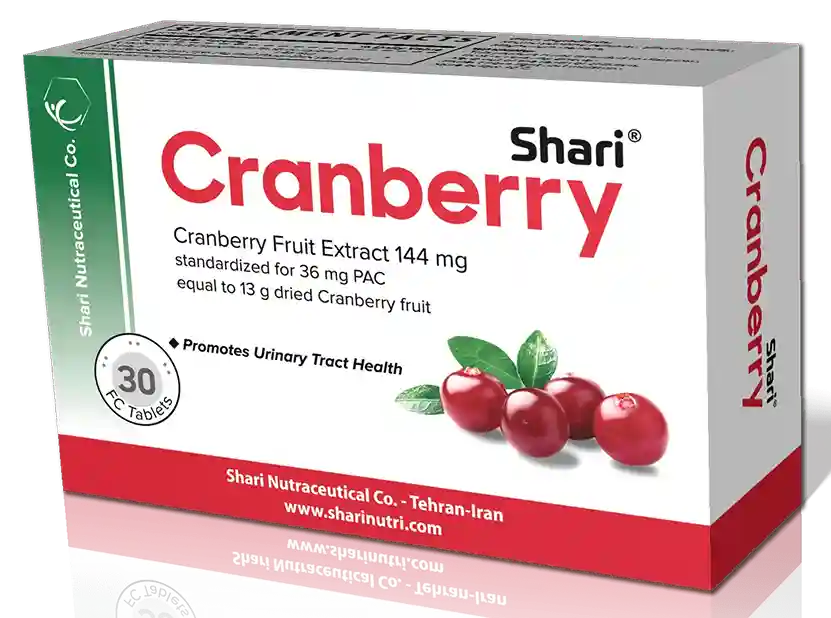 تصویر Cranberry SHARI 144 mg TAB