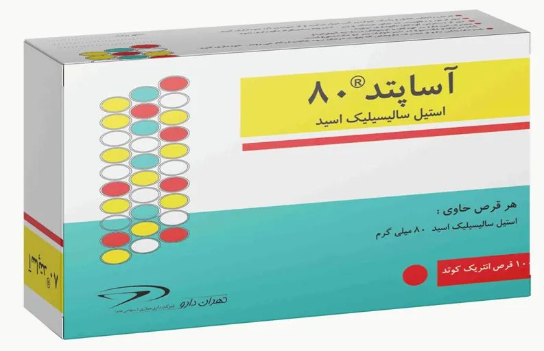 تصویر ASAPTED 81 MG Tablet