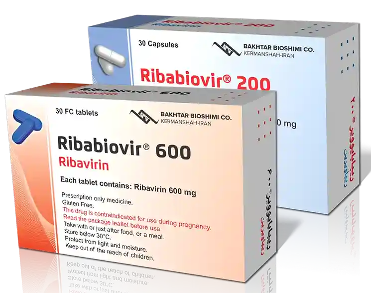 تصویر RIBABIOVIR 200MG CAP