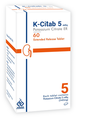 تصویر K-CITAB 5 MEq Tablet