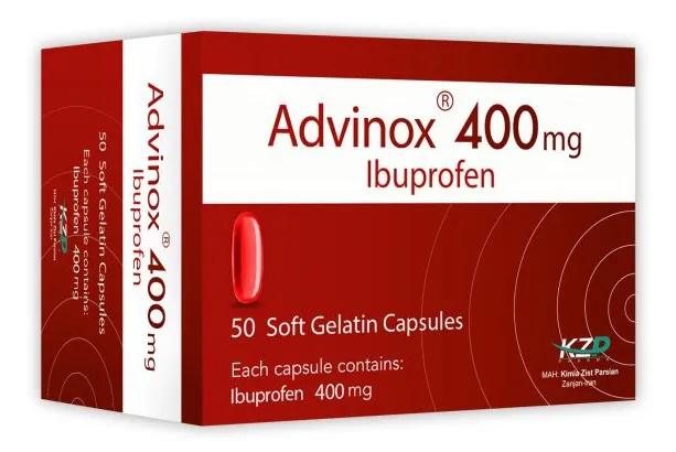 تصویر ADVINOX 400 mg Softgel