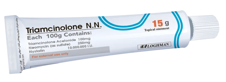 پماد موضعی تریامسینولون ان ان لقمان 15 گرم