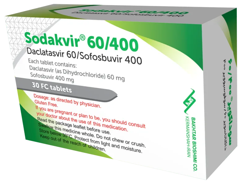 تصویر SODAKVIR 60/400 MG Tablet