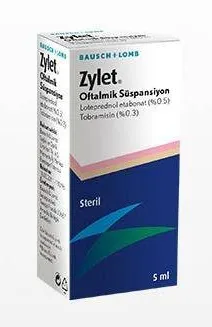تصویر ZYLET 0.3 %/0.5 % 5 ml Eye Drop
