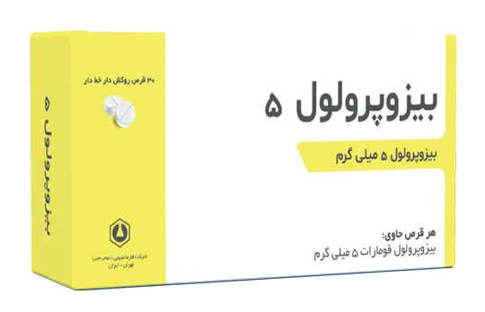 تصویر BISOPROLOL PHARMACHEMI 5 MG Tablet