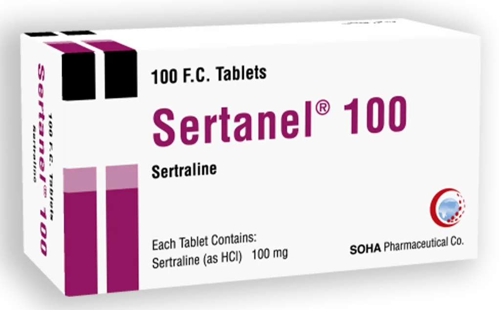 تصویر SERTRALINE SOHA 100 mg Tablet