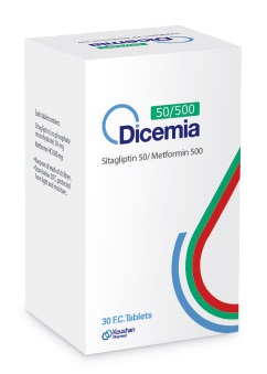 تصویر DICEMIA 50/500 mg Tablet