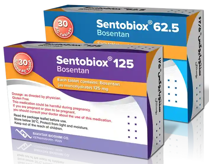 تصویر SENTOBIOX 62.5MG TAB