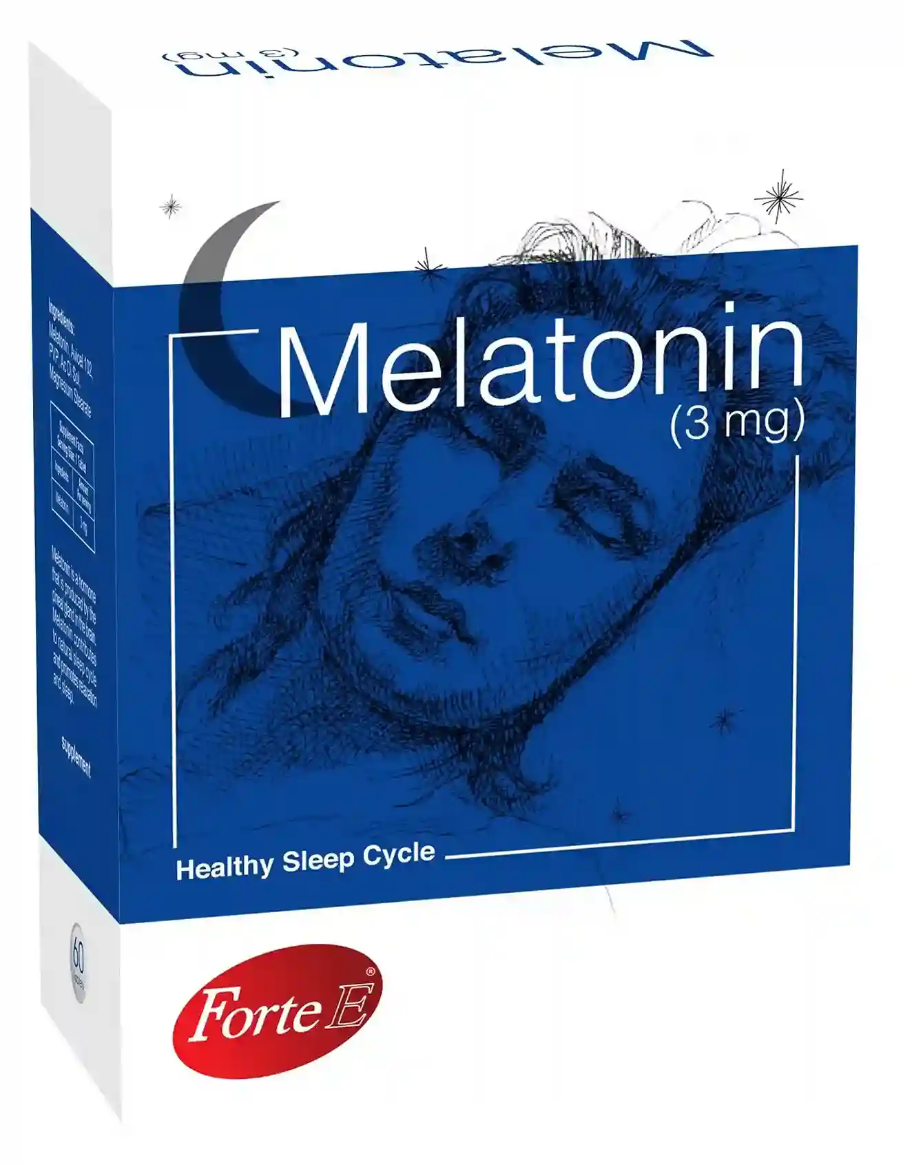 تصویر  Melatonin Forte E 3 mg Tablet