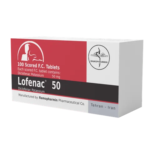 تصویر LOFENAC 50MG TAB