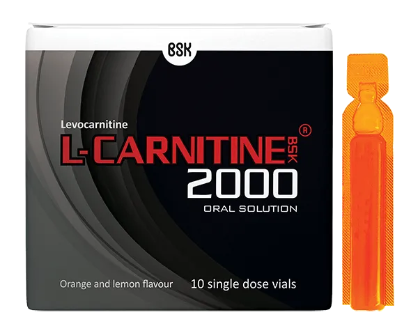 تصویر L-CARNITINE BSK 2000 MG ORAL Vial