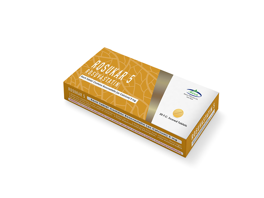 تصویر ROSUKAR 5 mg Tablet