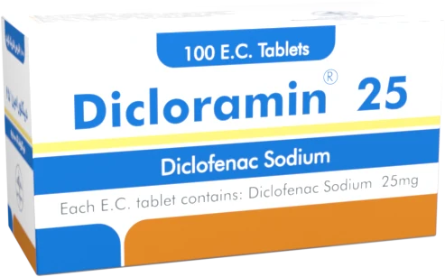 تصویر DICLORAMIN 25MG TAB