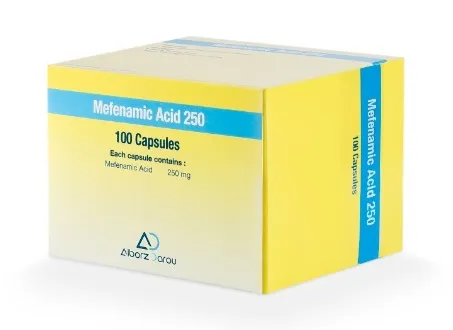 تصویر MEFENAMIC ACID ALBORZDAROU 250 mg Capsule