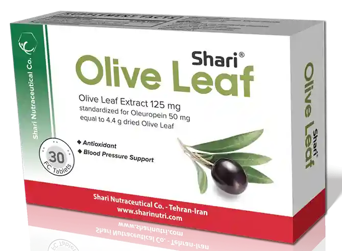 تصویر Olive leaf SHARI 125 mg TAB