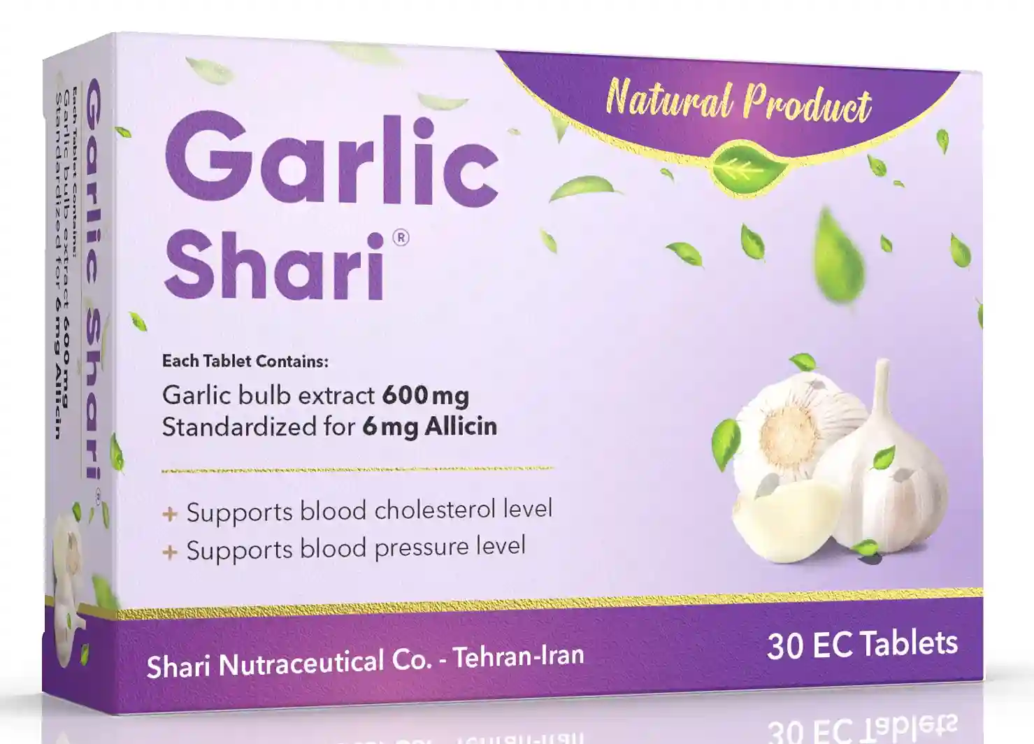تصویر Garlic SHARI 600 mg TAB