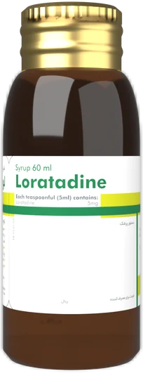 تصویر LORATADINE RAMOPHARMIN 60ML SYRUP