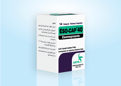 تصویر ESO-CAP 40 mg Capsule