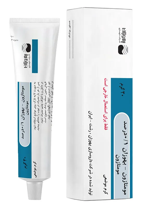 تصویر MOMETASONE-BEHVAZAN 0.1% 30G CREAM