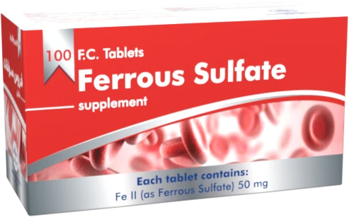 تصویر Ferrous Sulfate RAMOPHARMIN 50 MG Tablet