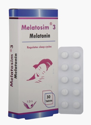 تصویر Melatosim 3 mg Tablet