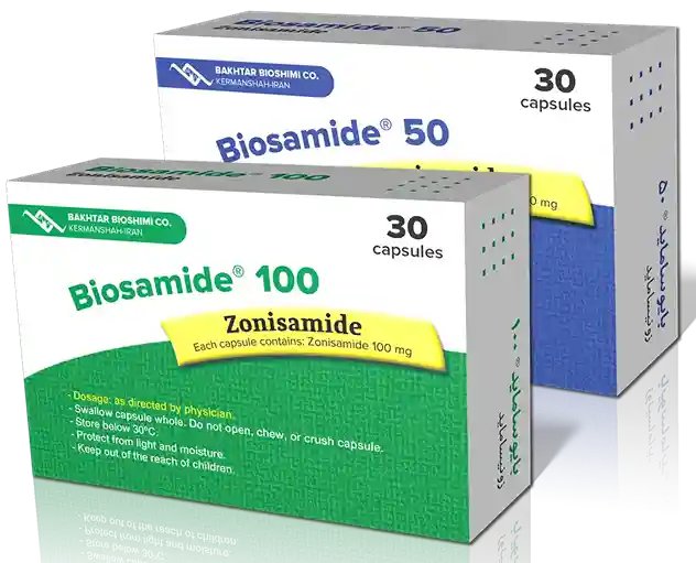 تصویر BIOSAMIDE 50MG CAP