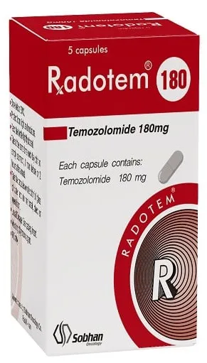 تصویر RADOTEM 180 MG Capsule