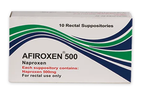تصویر AFIROXEN 500 MG SUPP