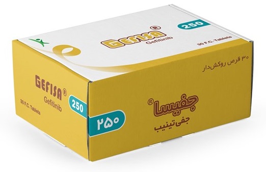 تصویر GEFITINIB NDK 250 MG Tablet