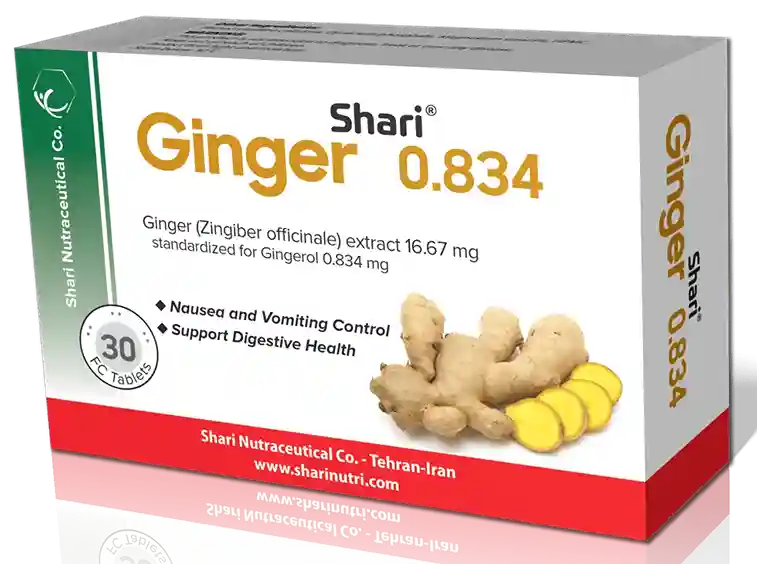 تصویر Ginger SHARI 0.834 MG Tablet