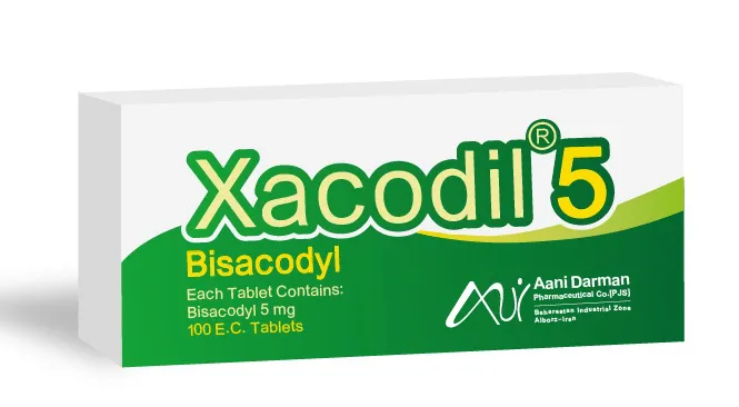 تصویر XACODIL 5 mg Tablet