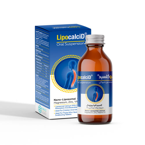 تصویر Lipocalcid Tablet - Calcium Liposomal+Zn+D3