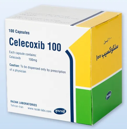 کپسول رازوسلکوکسیب 100 میلی گرم