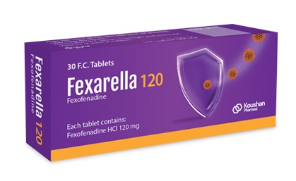 تصویر FEXARELLA 120 mg Tablet