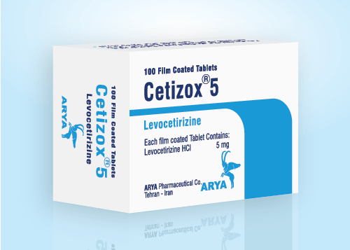تصویر CETIZOX 5MG TAB