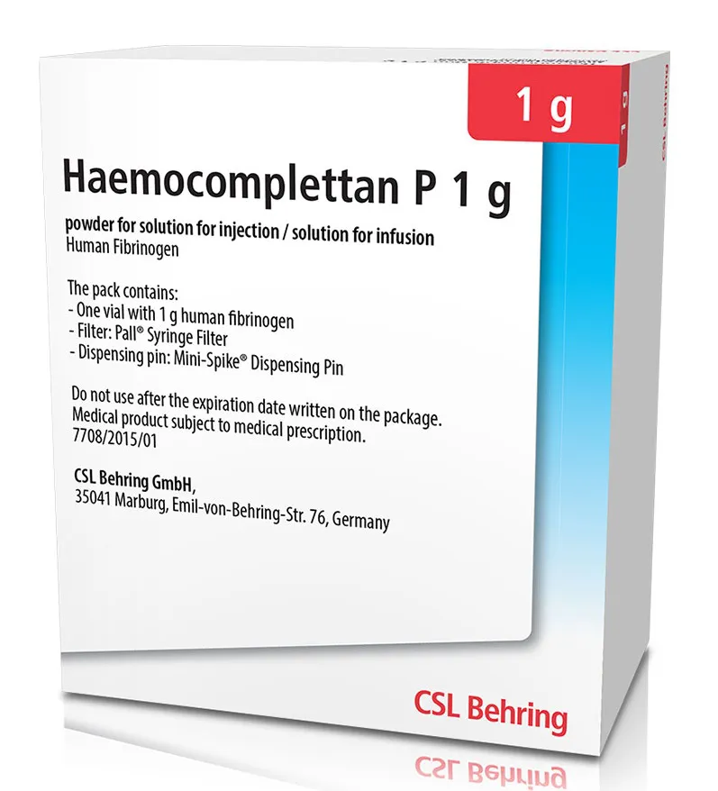 تصویر HAEMOCOMPLETTAN P Injection,Powder  1 g