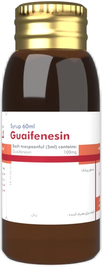 تصویر GUAIFENESIN RAMOPHARMIN 100MG/5ML 60ML SYRUP