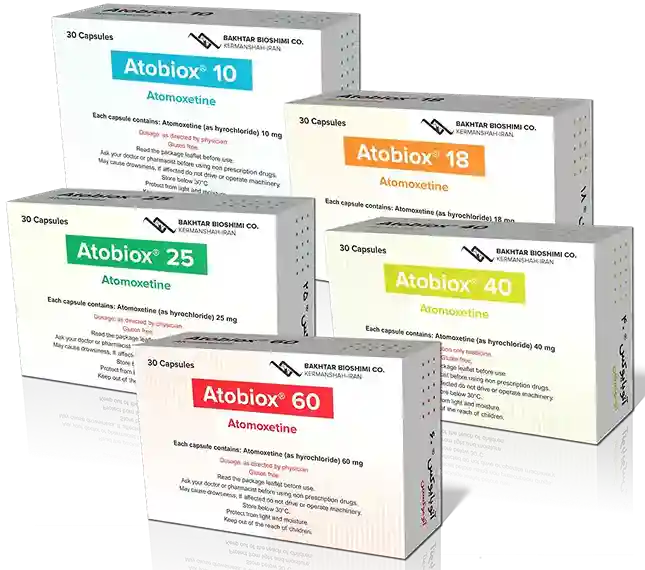 تصویر ATOBIOX 40MG CAP