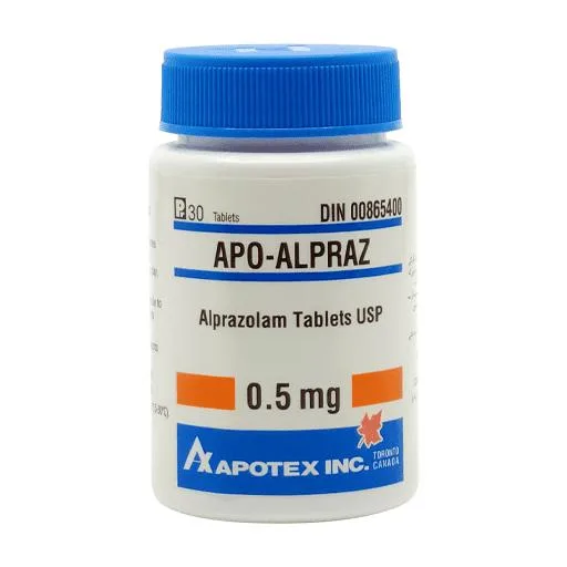 تصویر APO-ALPRAZ Tablet 0.5 mg
