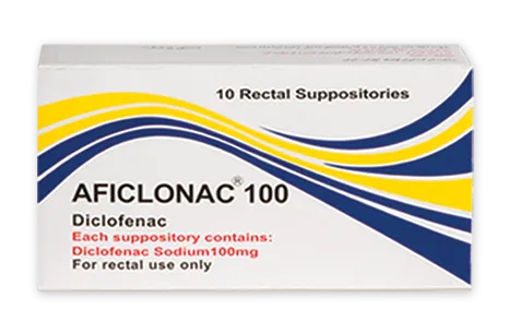 تصویر AFICLONAC 100 MG SUPP